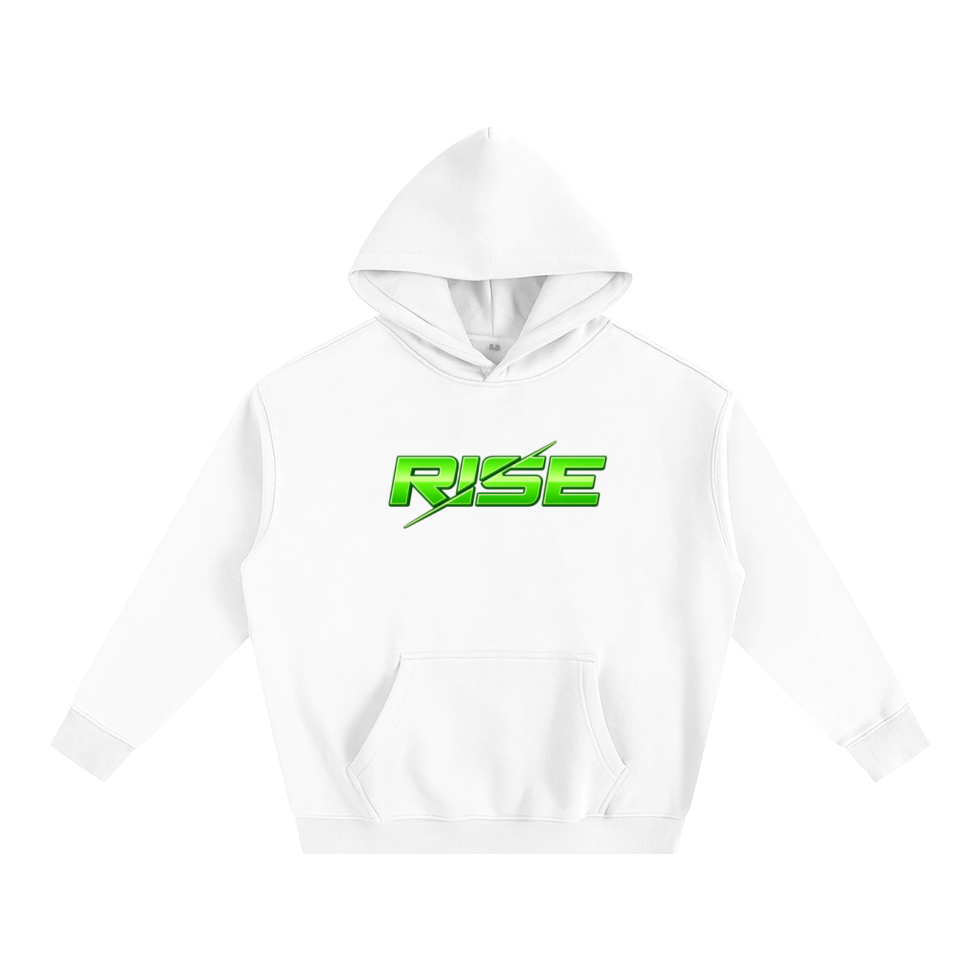 Oversize Fleeced Hoodie - Green