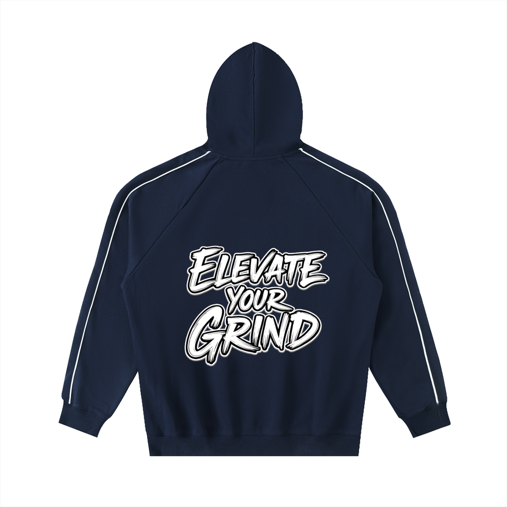 Contrast Piping Hoodie - Elevate Your Grind