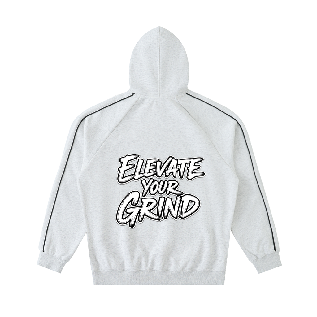 Contrast Piping Hoodie - Elevate Your Grind
