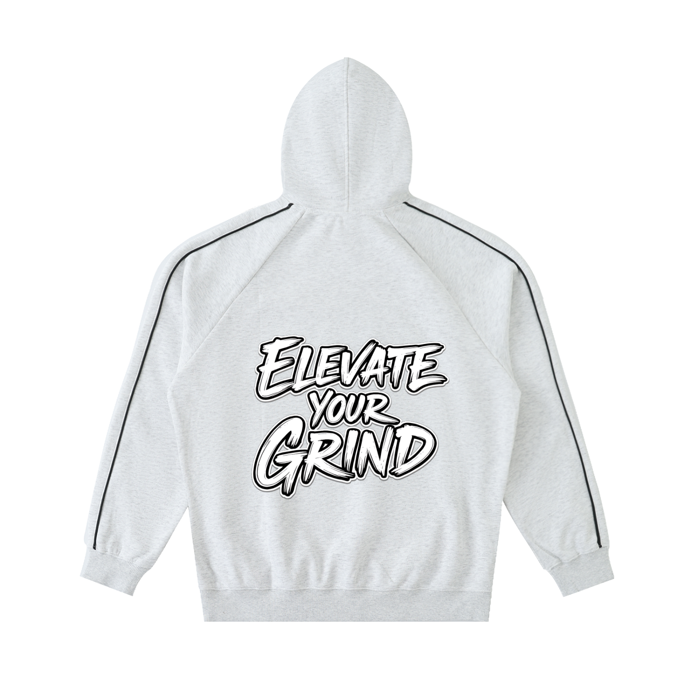 Contrast Piping Hoodie - Elevate Your Grind