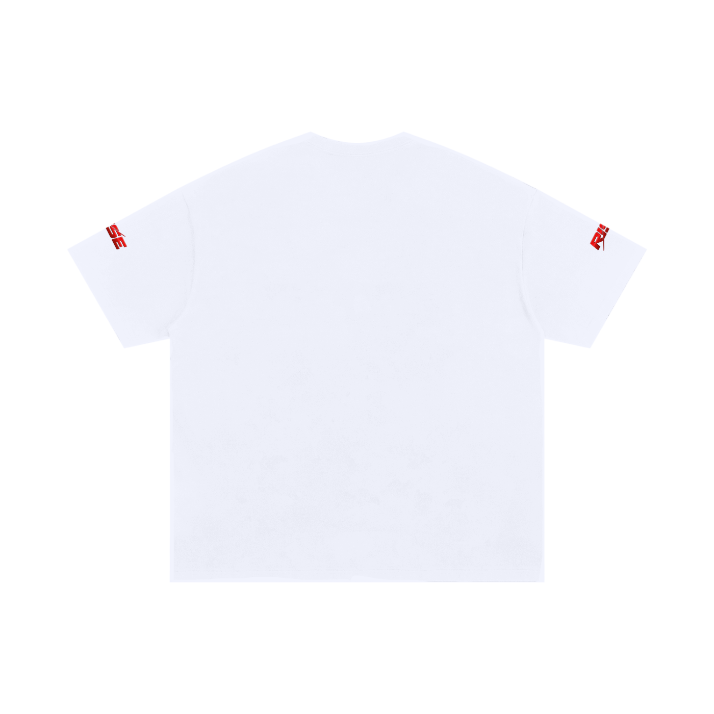 Rise Oversized Cotton T-Shirt - Red