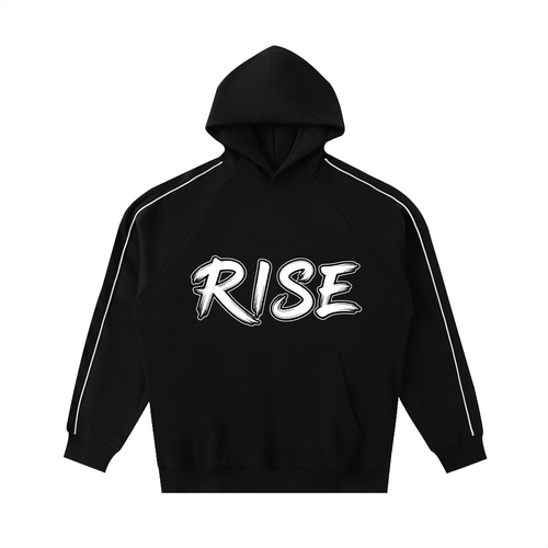 Contrast Piping Hoodie - Elevate Your Grind