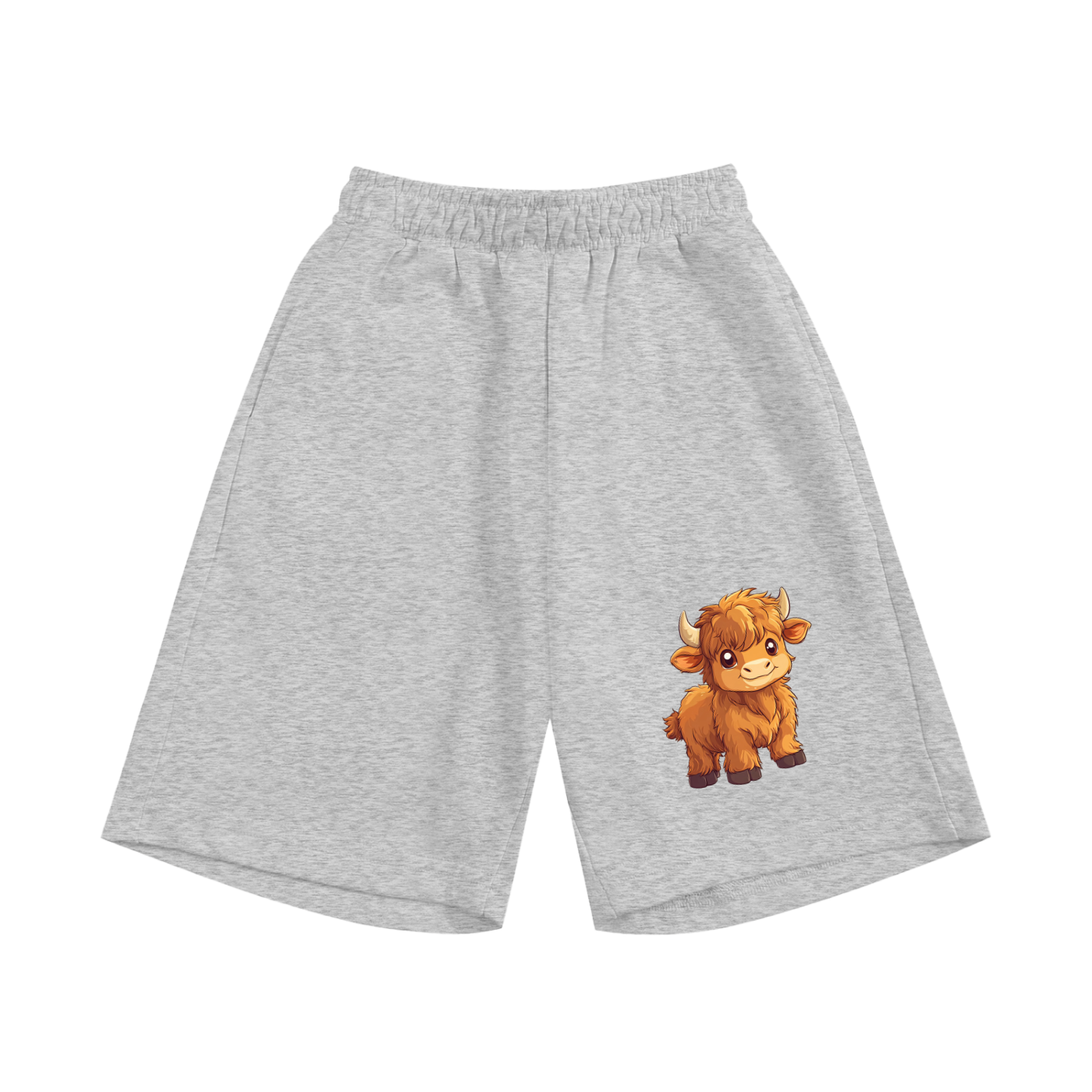 Kids Essential Shorts - Hihgland Cow
