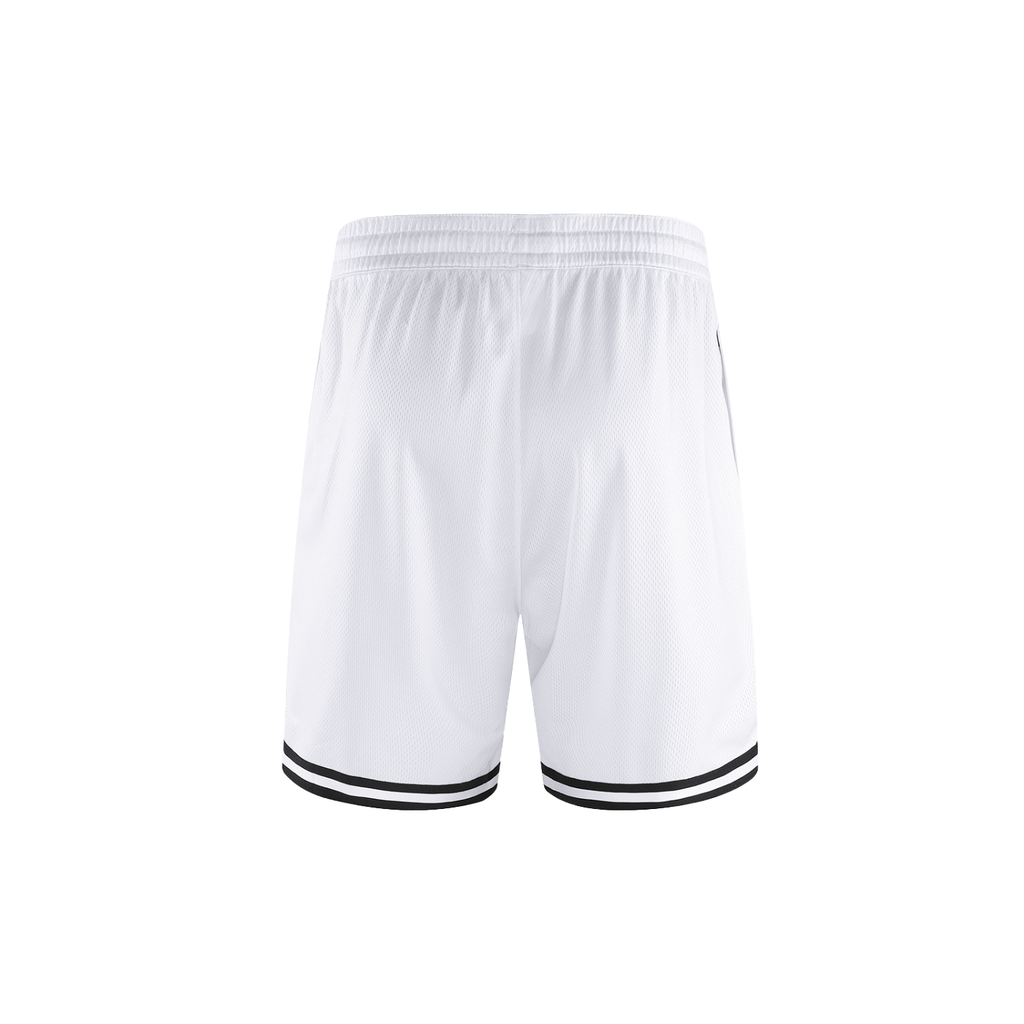 Classic Stripe Trim Basketball Shorts