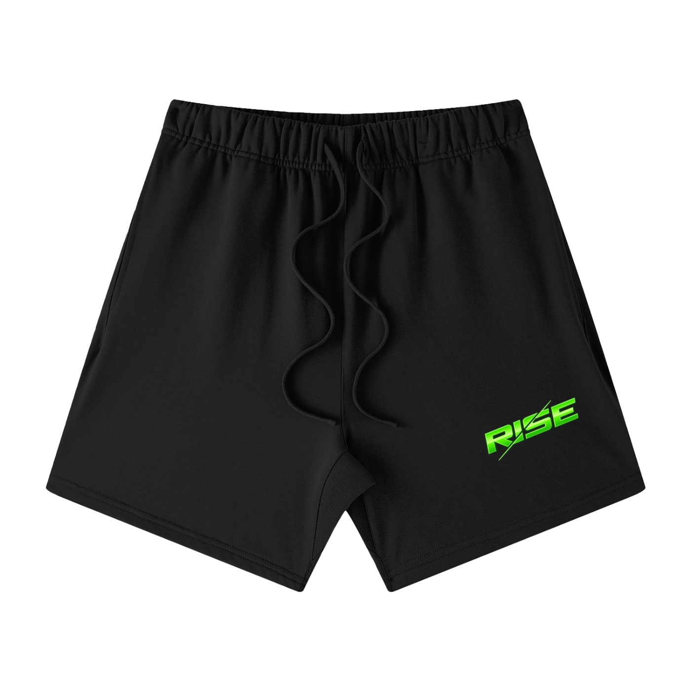 Men's Loose Fit Cotton Shorts - Green