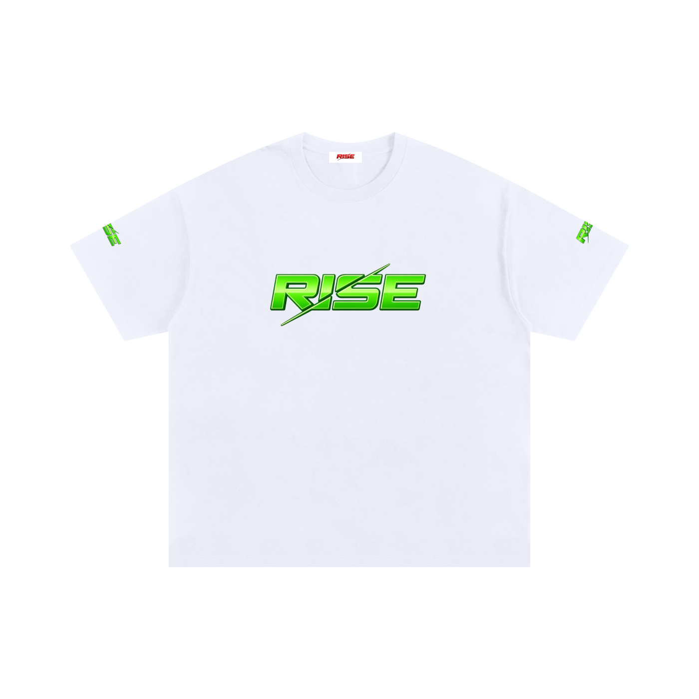 Rise Oversized Cotton T-Shirt - Green