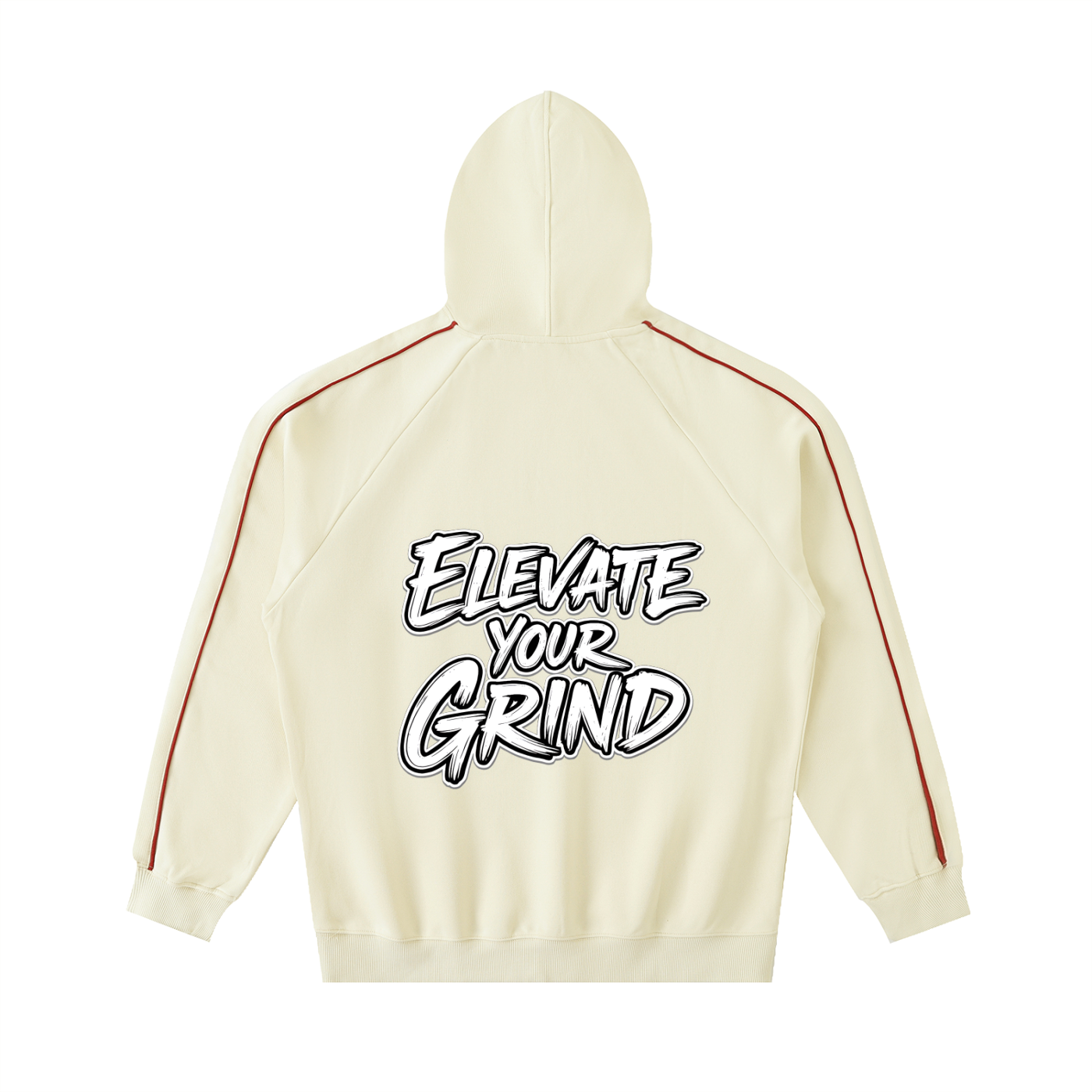 Contrast Piping Hoodie - Elevate Your Grind