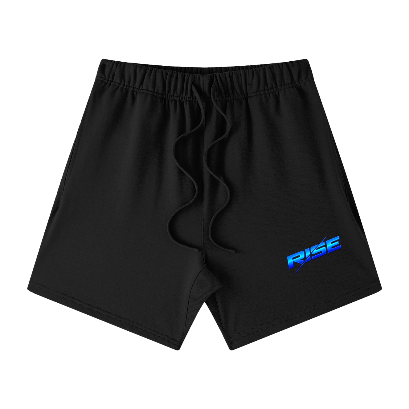 Men's Loose Fit Cotton Shorts - Blue