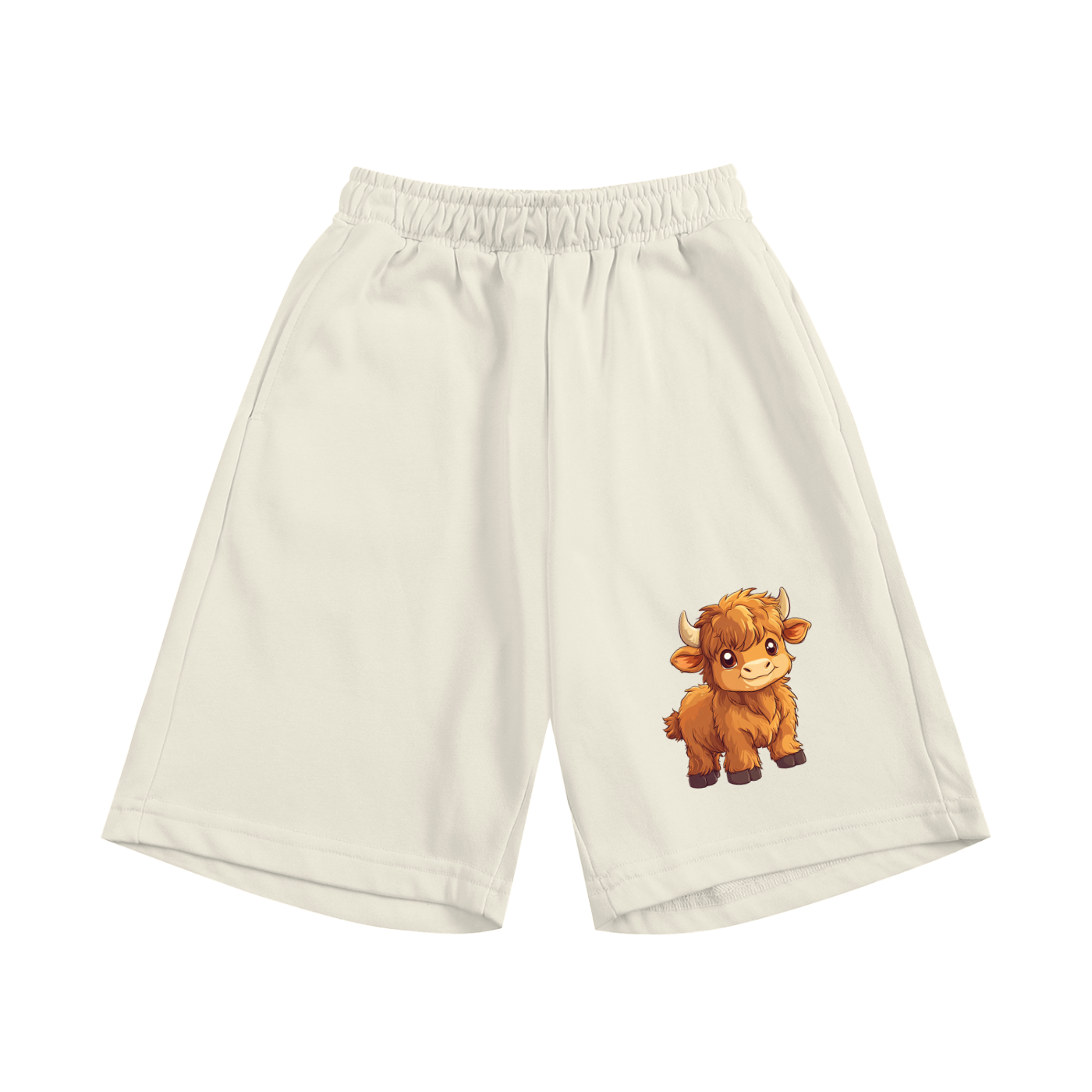 Kids Essential Shorts - Hihgland Cow
