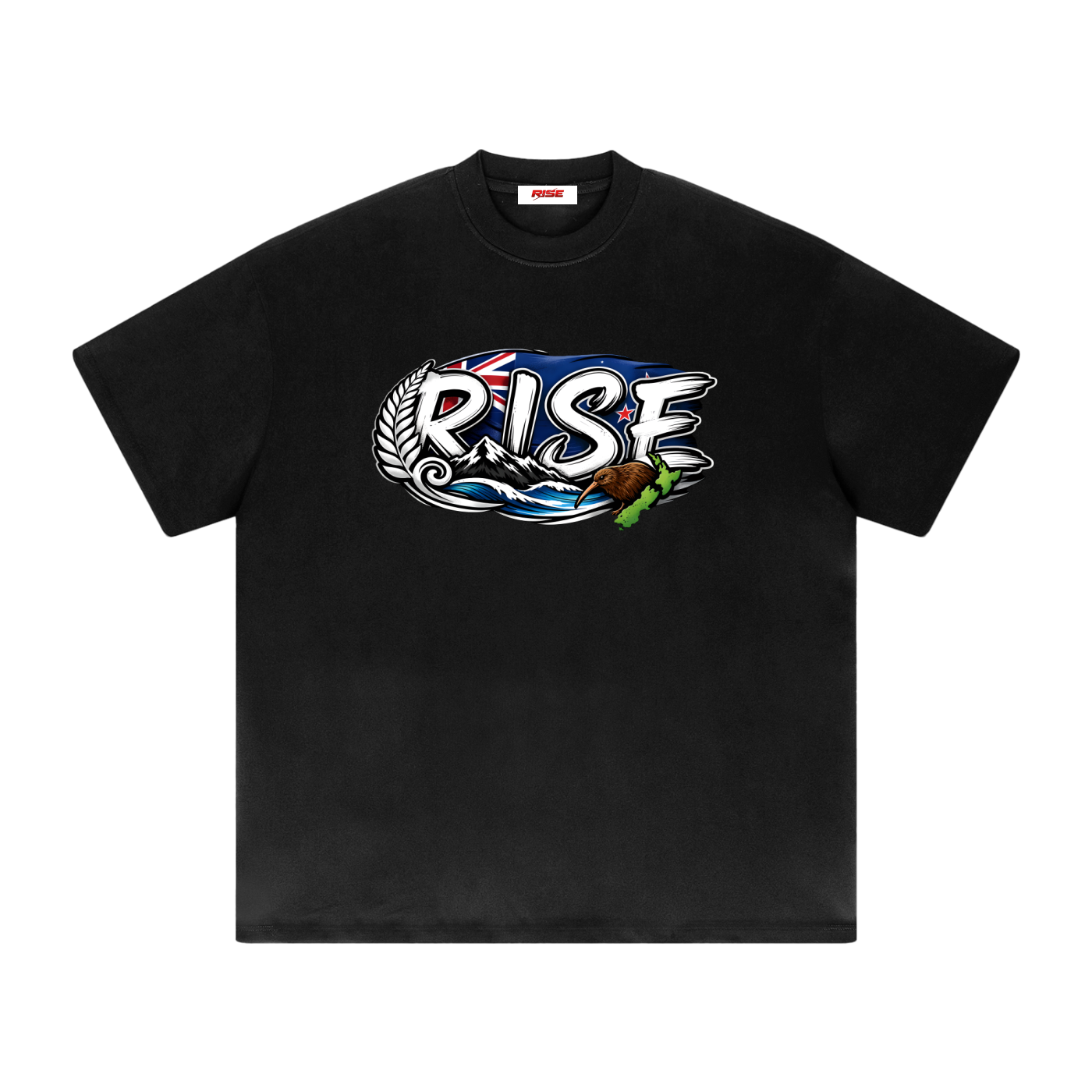 Heavyweight Drop Shoulder T-Shirt - New Zealand Edition