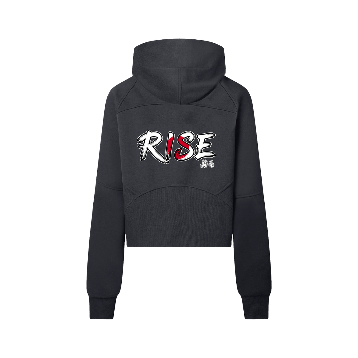 Cropped Half-Zip Hoodie - Japan Edition – Rise_Clothing