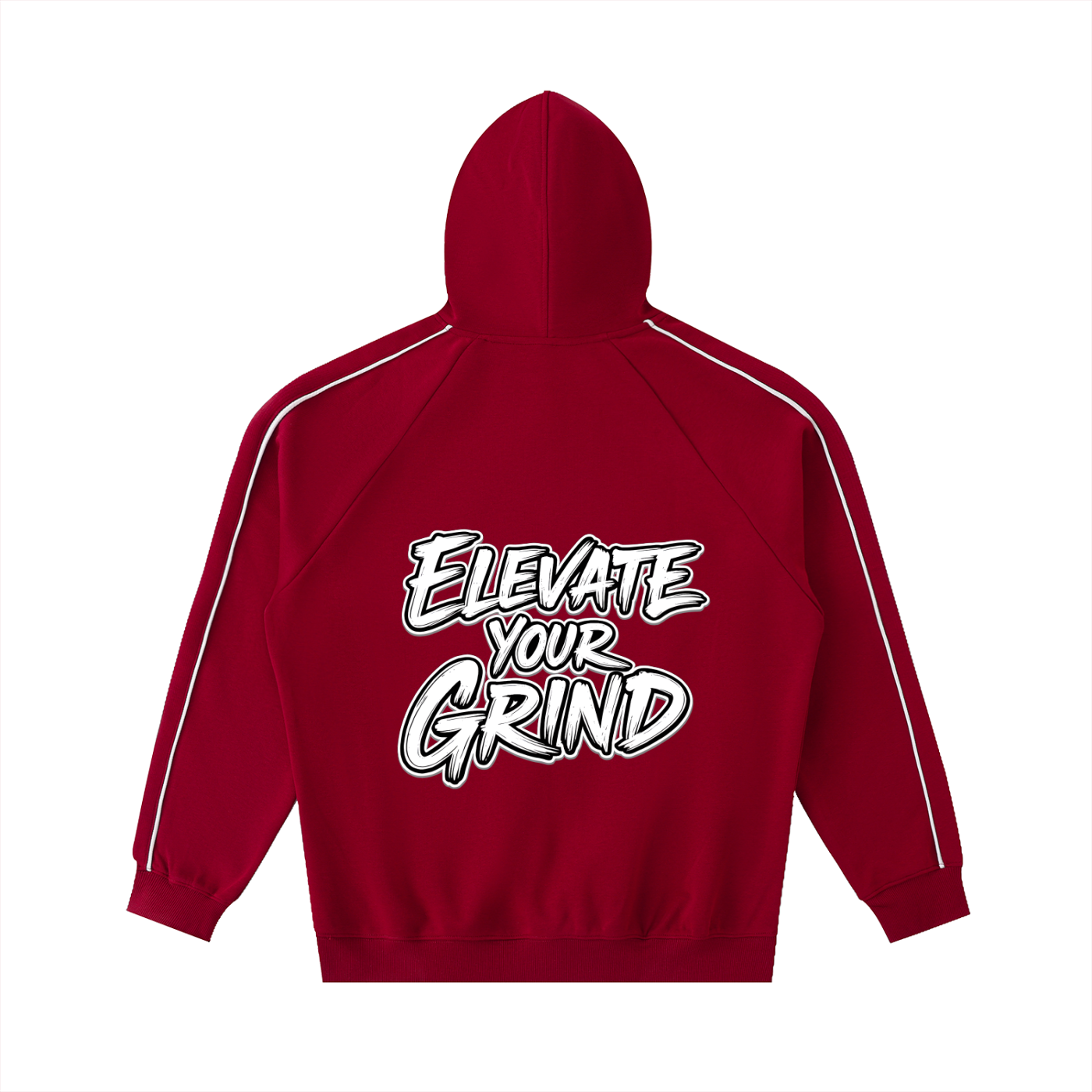 Contrast Piping Hoodie - Elevate Your Grind