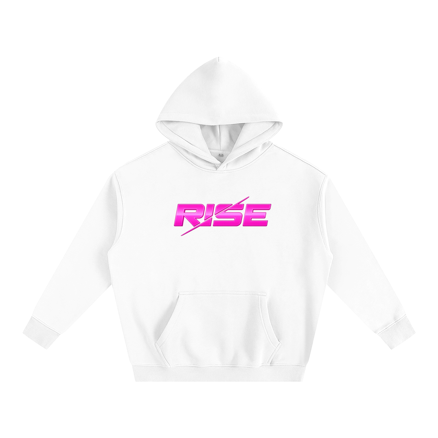 Oversize Fleeced Hoodie - Pink