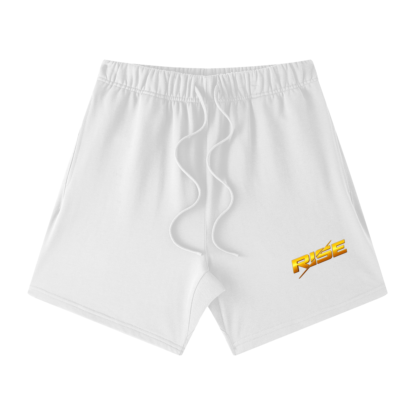Men's Loose Fit Cotton Shorts - Gold