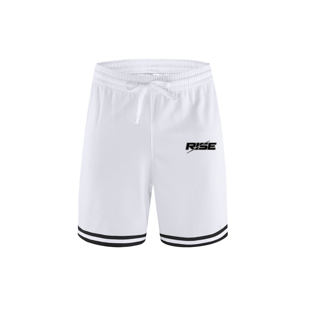 Classic Stripe Trim Basketball Shorts