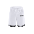 Classic Stripe Trim Basketball Shorts