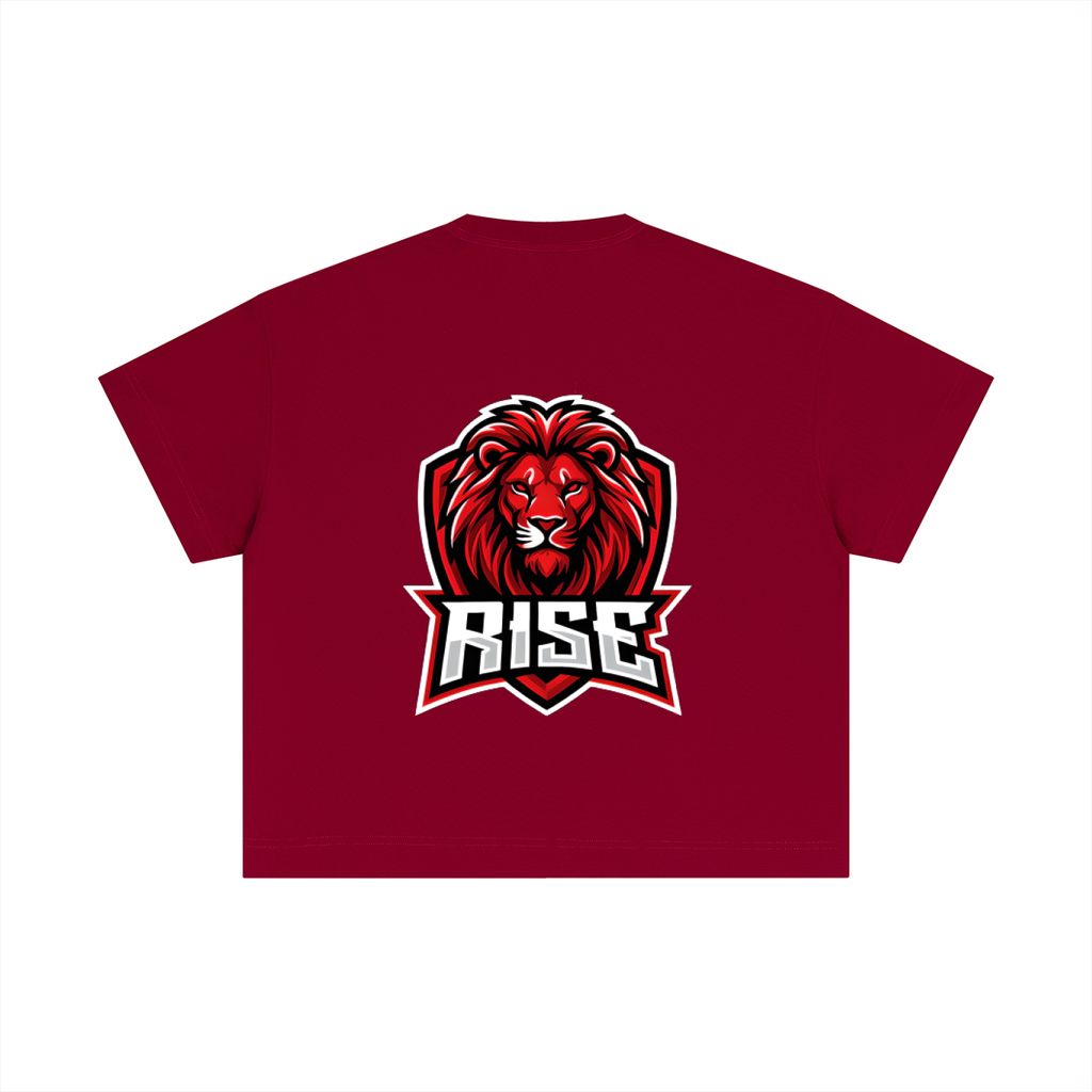 Boxy Tee - Lion Crest