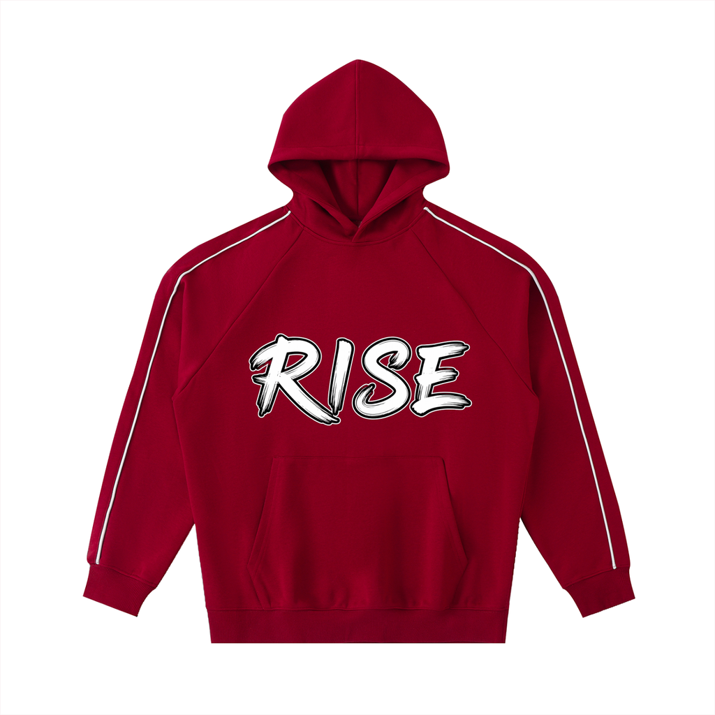 Contrast Piping Hoodie - Elevate Your Grind